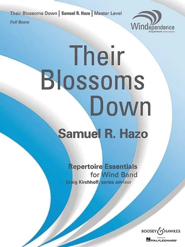 Their blossoms down