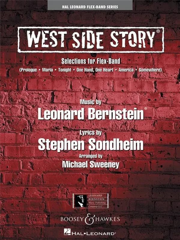 West side story (selections for flex-band) -partition+parties separees