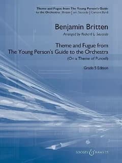 Theme and fugue from the young person's guide to the orchestra