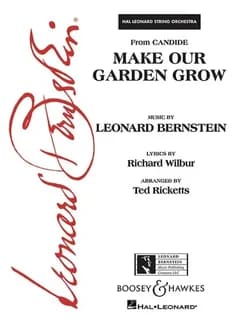 Make our garden grow orchestre-partition+parties separees