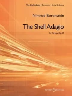 The shell adagio op. 17 orchestre-partition+parties separees