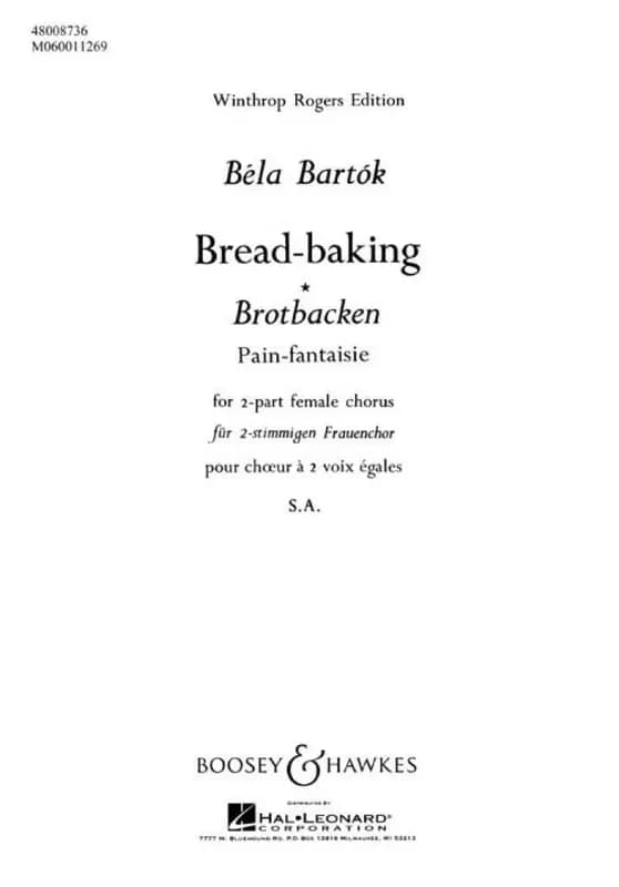 Bread-baking chant
