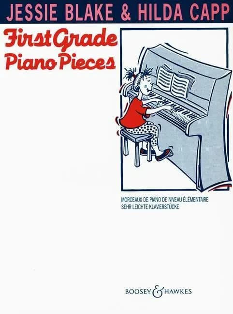 First grade piano pieces piano