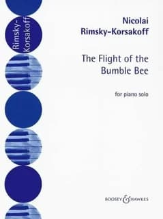 Flight of the bumble bee piano