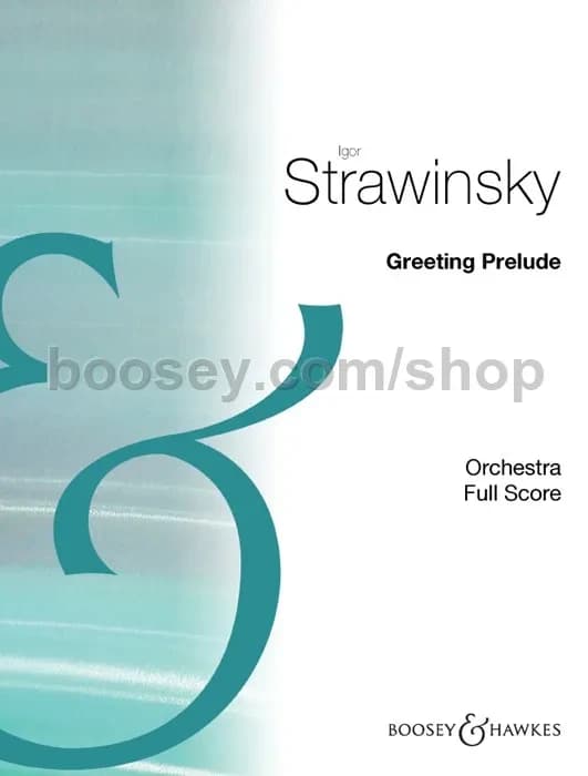 Greeting prelude orchestre