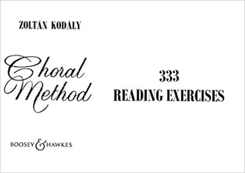333 Reading Exercises - Choral Method