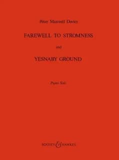 Farewell to stromness & yesnaby ground piano