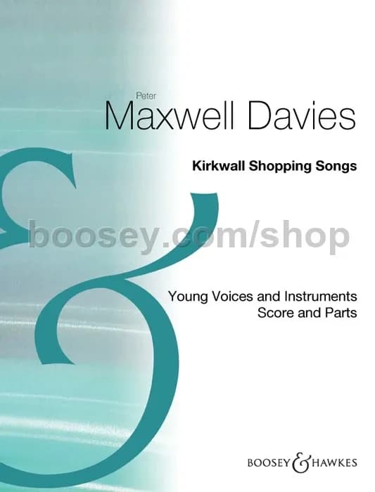 Kirkwall shopping songs -partition+parties separees