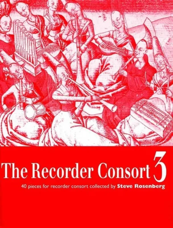Recorder consort 3 flute a bec