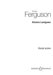 Amore langueo op. 18 chant