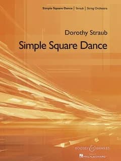 Simple square dance -partition+parties separees