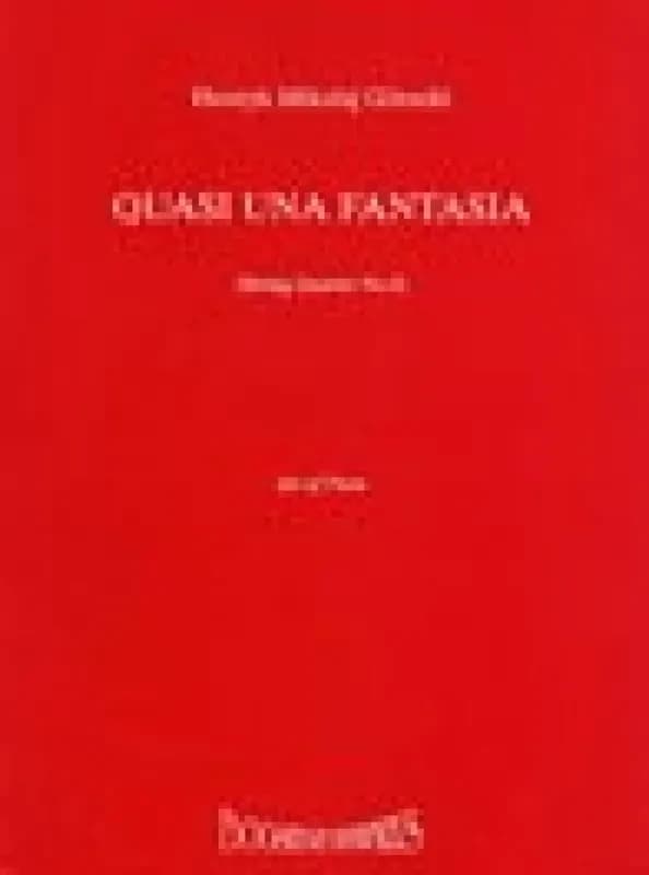 Quasi una fantasia op. 64 musique d'ensemble-ensemble de partitions