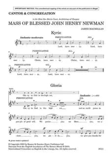 Mass of blessed john henry newman