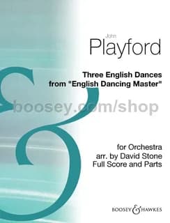 Three english dances orchestre-partition+parties separees