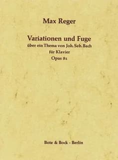 Variation and fugue on a theme by j. s. bach