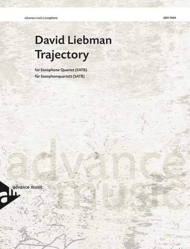 Trajectory saxophone-partition+parties separees