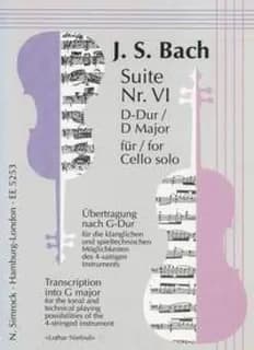 Suite no. 6 in g major