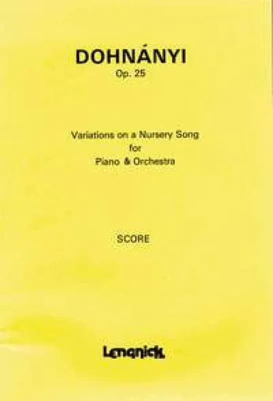 Variations on a nursery song