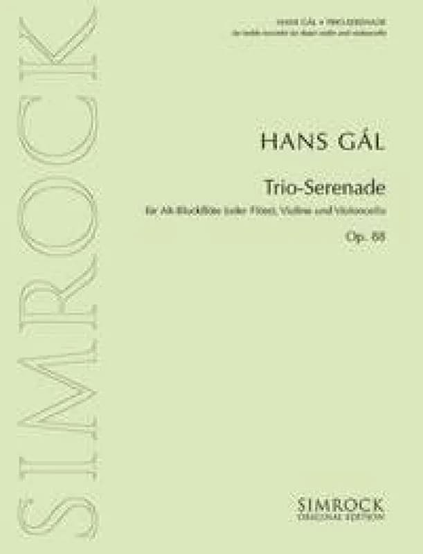 Trio serenade in e flat