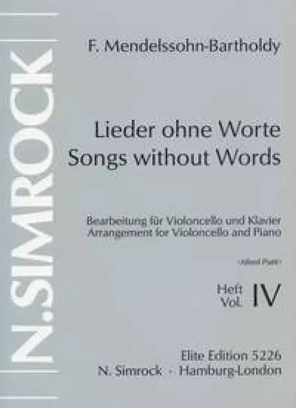 Songs without words