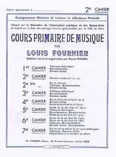 Cours primaire de musique cahier 2 --- formation musicale