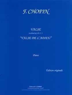 Valse op.69 n1 l'adieu --- piano