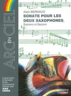 Sonate pour les 2 saxophones --- 2 saxophones (soprano et baryton)