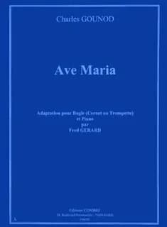 Ave maria --- bugle (cornet ou trompette) et piano