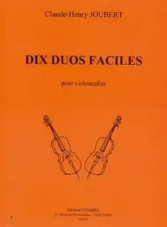 Duos faciles (10) --- 2 violoncelles