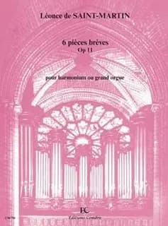 Pieces breves (6) op.11 --- harmonium ou grand orgue