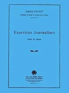Exercices journaliers pour le chant --- voix