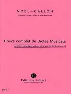 Dictees harmoniques graduees a 2, 3 et 4 parties (150)