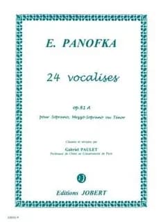 Vocalises vol.1 op.81a (24) --- voix elevee et piano