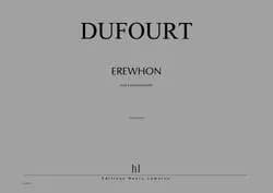 Erewhon i, ii, iii et iv --- 6 percussions