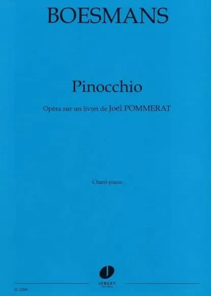 Pinocchio --- chant et piano