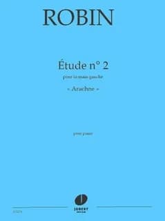Etude n2 pour la main gauche : "arachne" --- piano