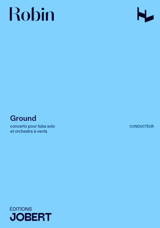 Ground, concerto pour tuba solo et orchestre a vents --- conducteur