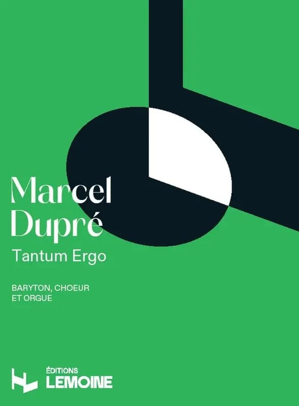 Tantum ergo pour voix baryton, choeur et orgue (lot de 10 exemplaires)