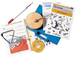 Octave, l'oreille tendre (valisette) + cd --- eveil musical
