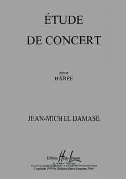 Etude de concert op.14 --- harpe