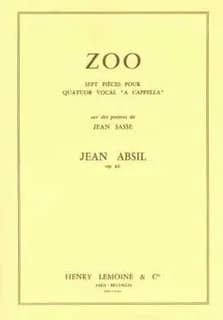 Zoo op.63 --- 4 voix a cappella