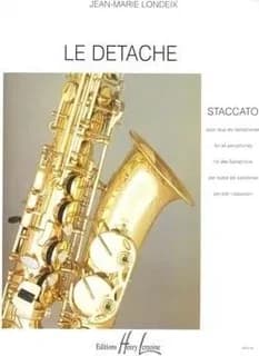 Detache (staccato) --- saxophone