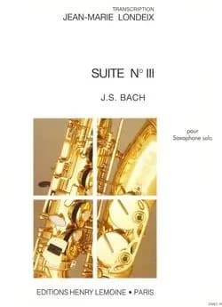 Suite n3 --- saxophone solo