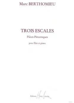 Escales (3) --- flute et piano