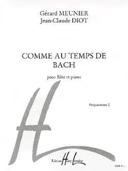 Comme au temps de bach --- flute et piano