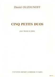 Petits duos --- basson et piano