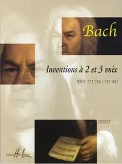 Inventions a 2 et 3 voix --- piano
