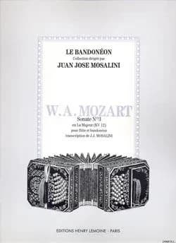 Sonate n3 en la maj. kv 12 --- flute et bandoneon