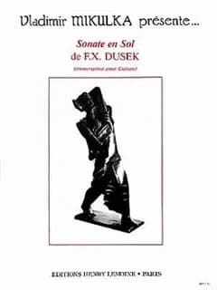 Sonate en sol maj. --- guitare
