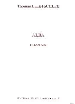 Alba op.26 --- flute et alto